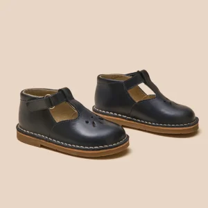 Salomés en cuir Bébé