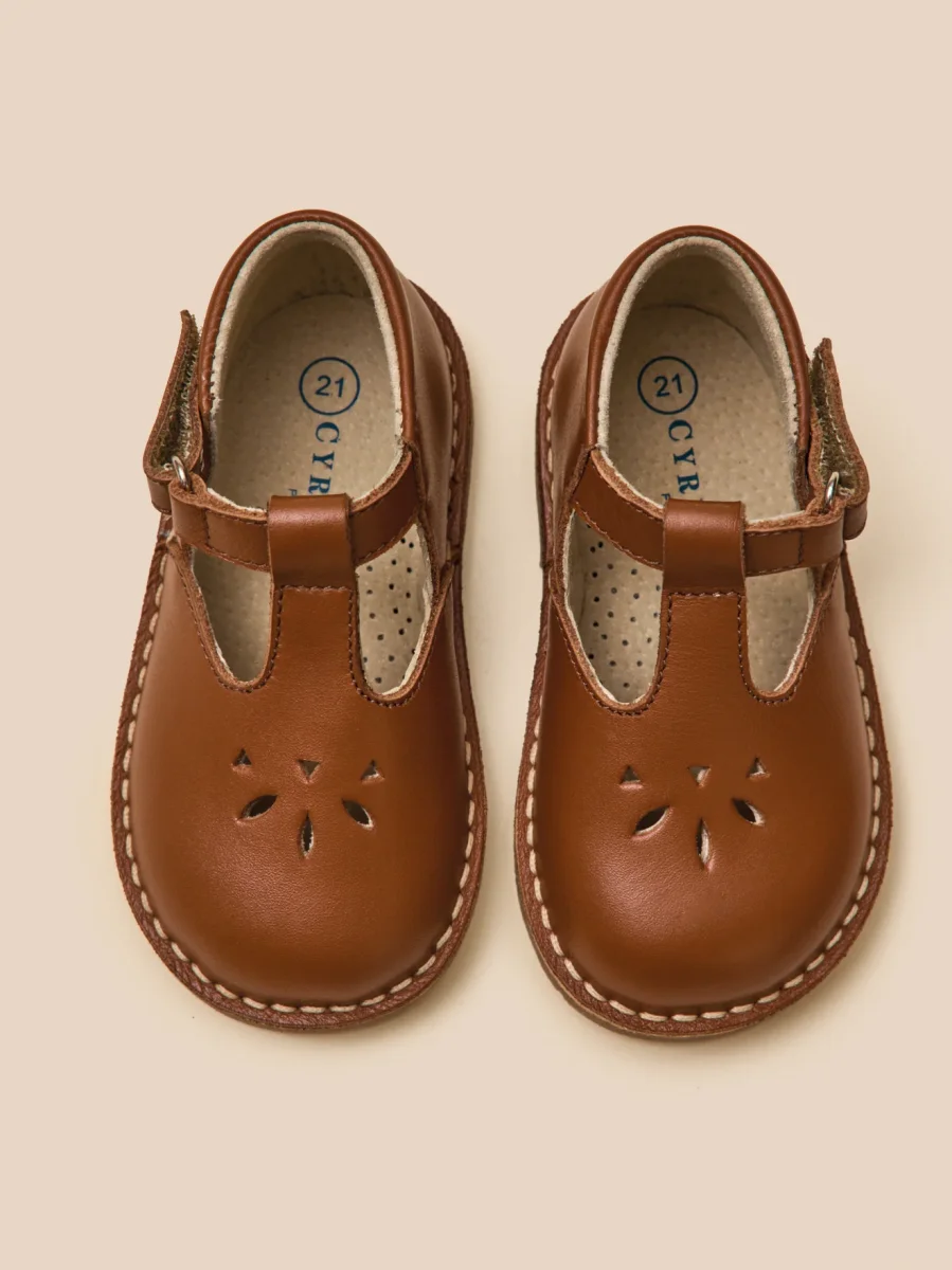 Salomés en cuir Bébé – Image 5