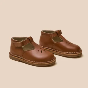 Salomés en cuir Bébé