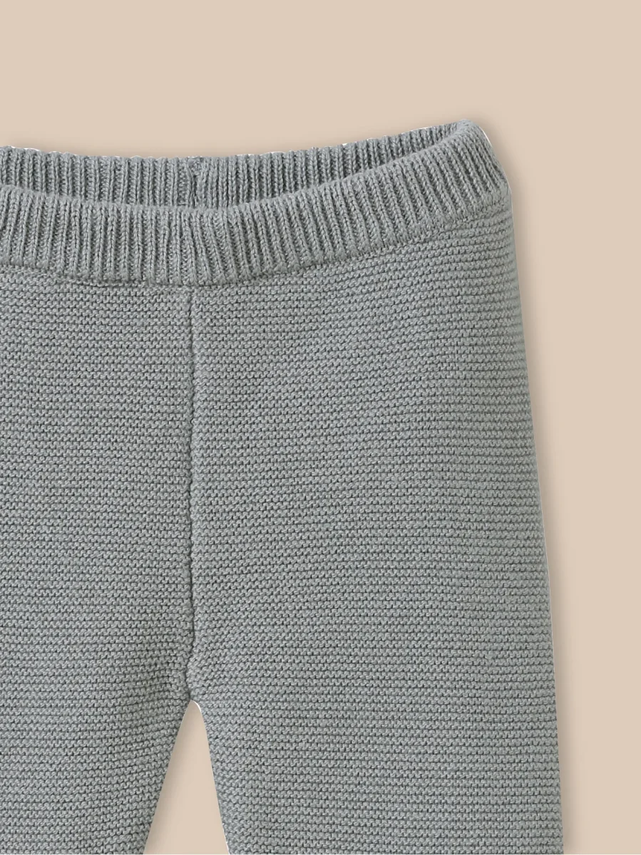 Legging bébé en coton biologique et laine – Image 4