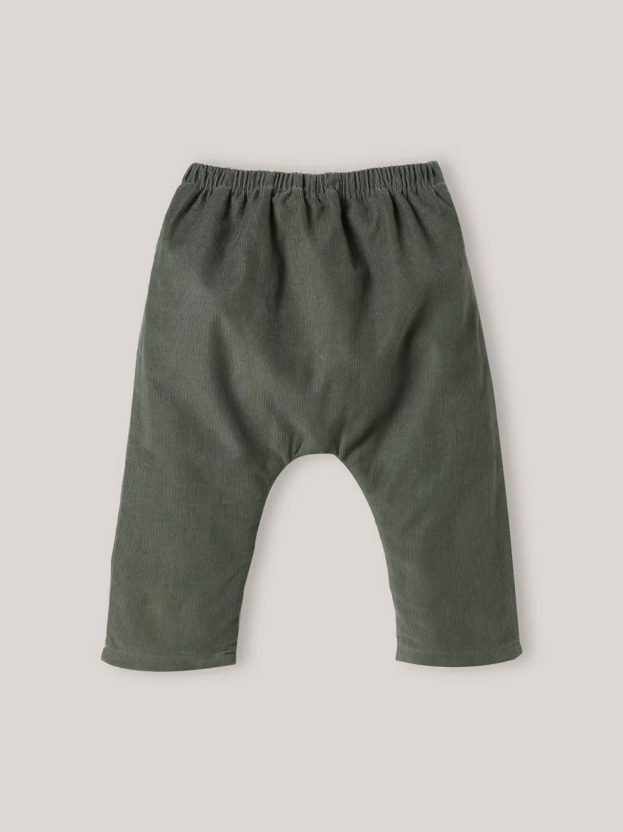 Sarouel en velours Bébé – Image 3