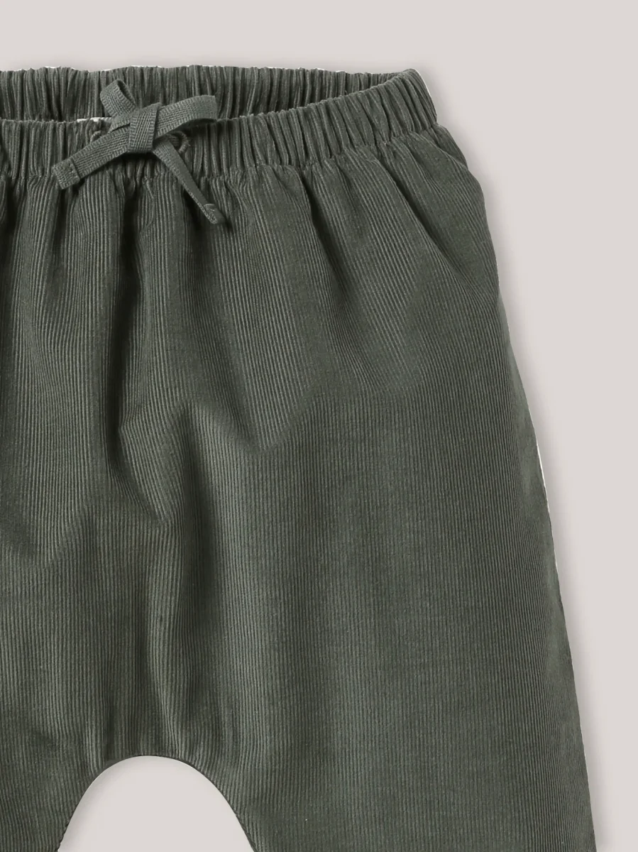 Sarouel en velours Bébé – Image 4