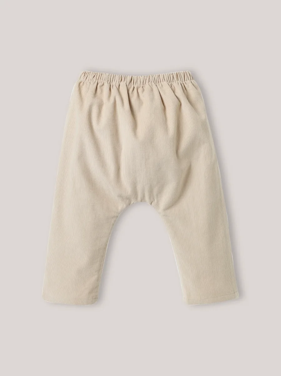 Sarouel en velours Bébé – Image 3