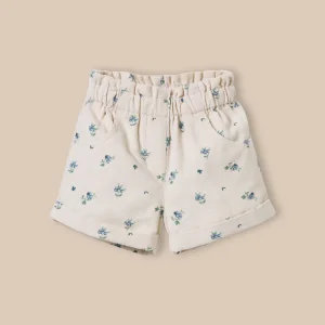 Short en velours imprimé Bébé