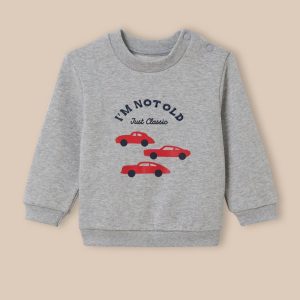 Sweat imprimé Bébé- Coton biologique