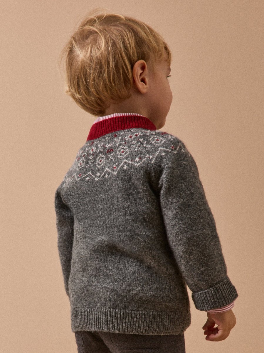 Pull en Lambswool Bébé – Image 3