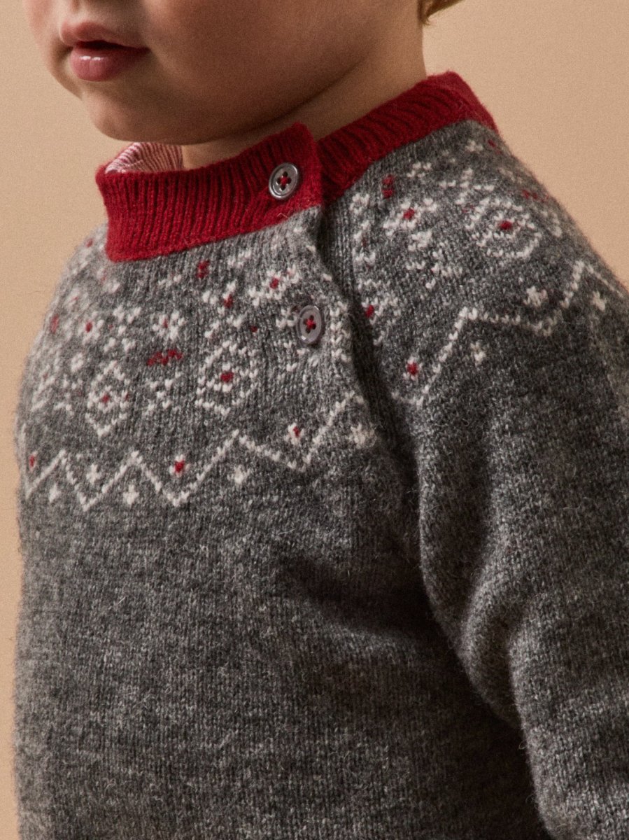 Pull en Lambswool Bébé – Image 4