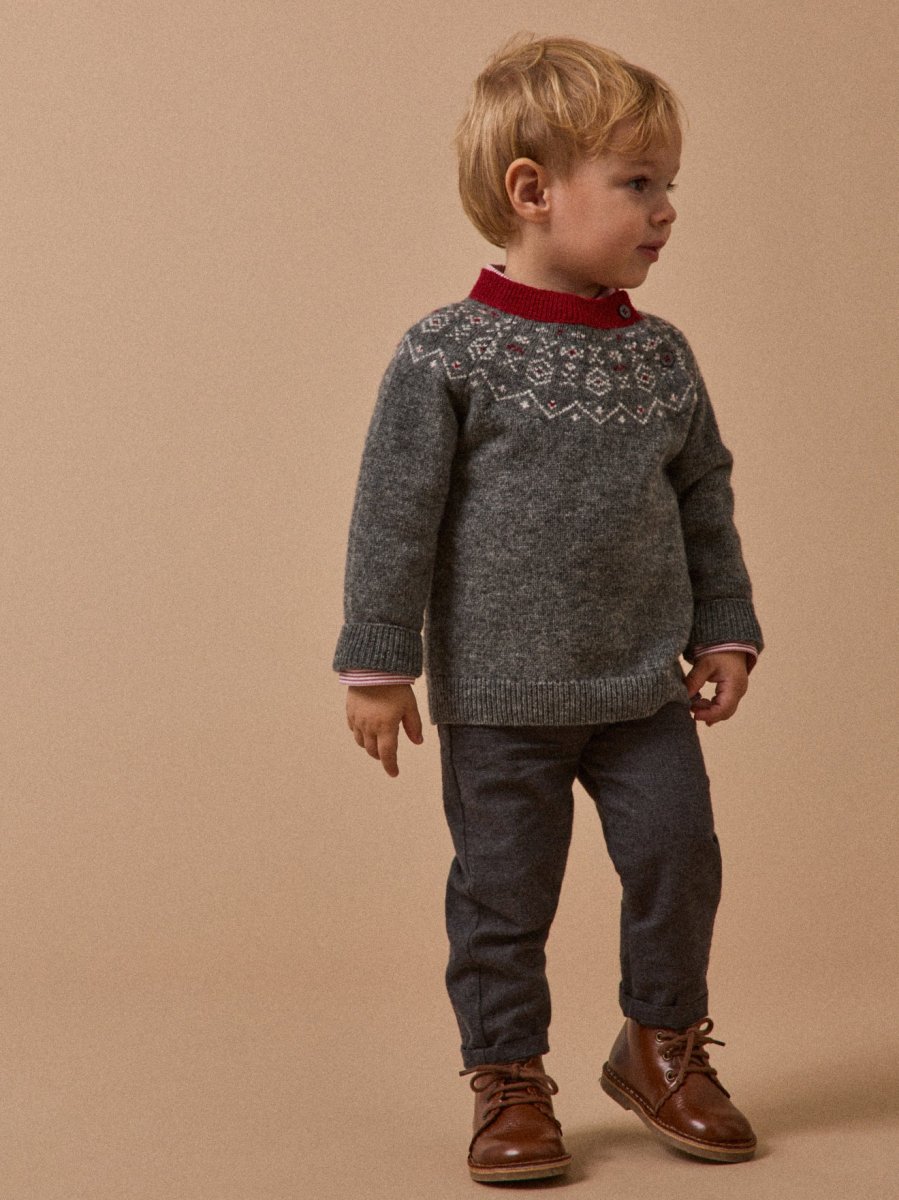 Pull en Lambswool Bébé – Image 5