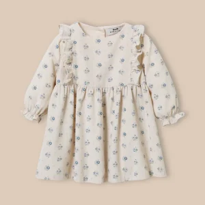 Robe en velours bébé
