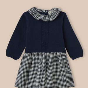 Robe Bébé bi-matière