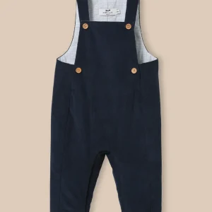 Salopette ouatinée bébé en velours