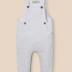 Salopette à carreau Bébé