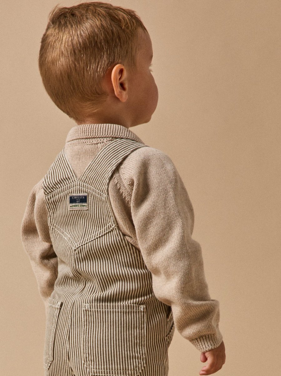 Salopette rayée Bébé - Collection Hickory Stripes – Image 3