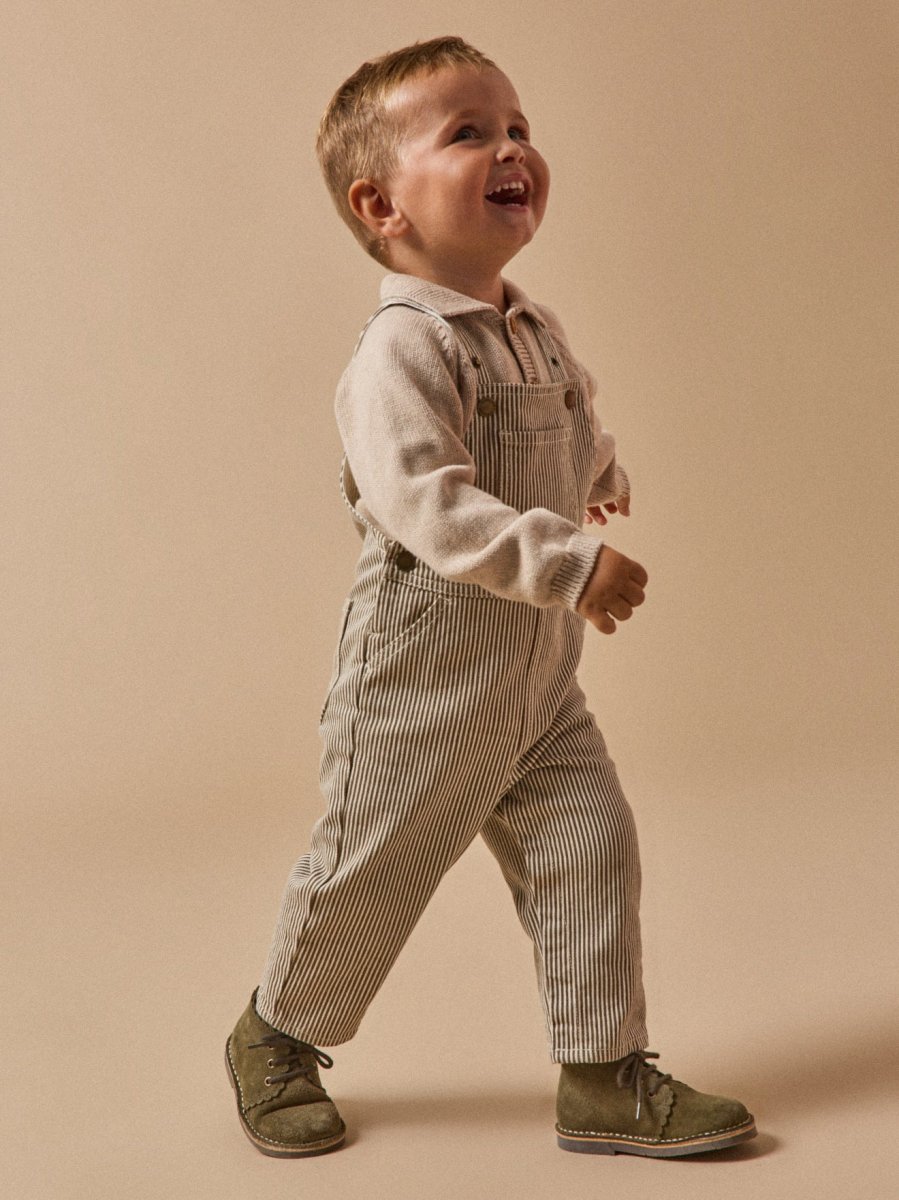 Salopette rayée Bébé - Collection Hickory Stripes – Image 2