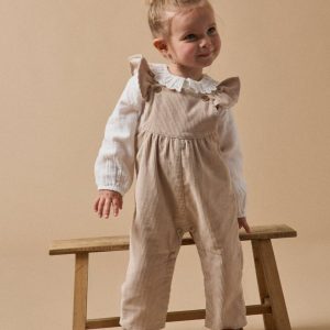 Salopette en velours à grosses côtes Bébé