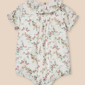 Barboteuse bébé en tissu Liberty