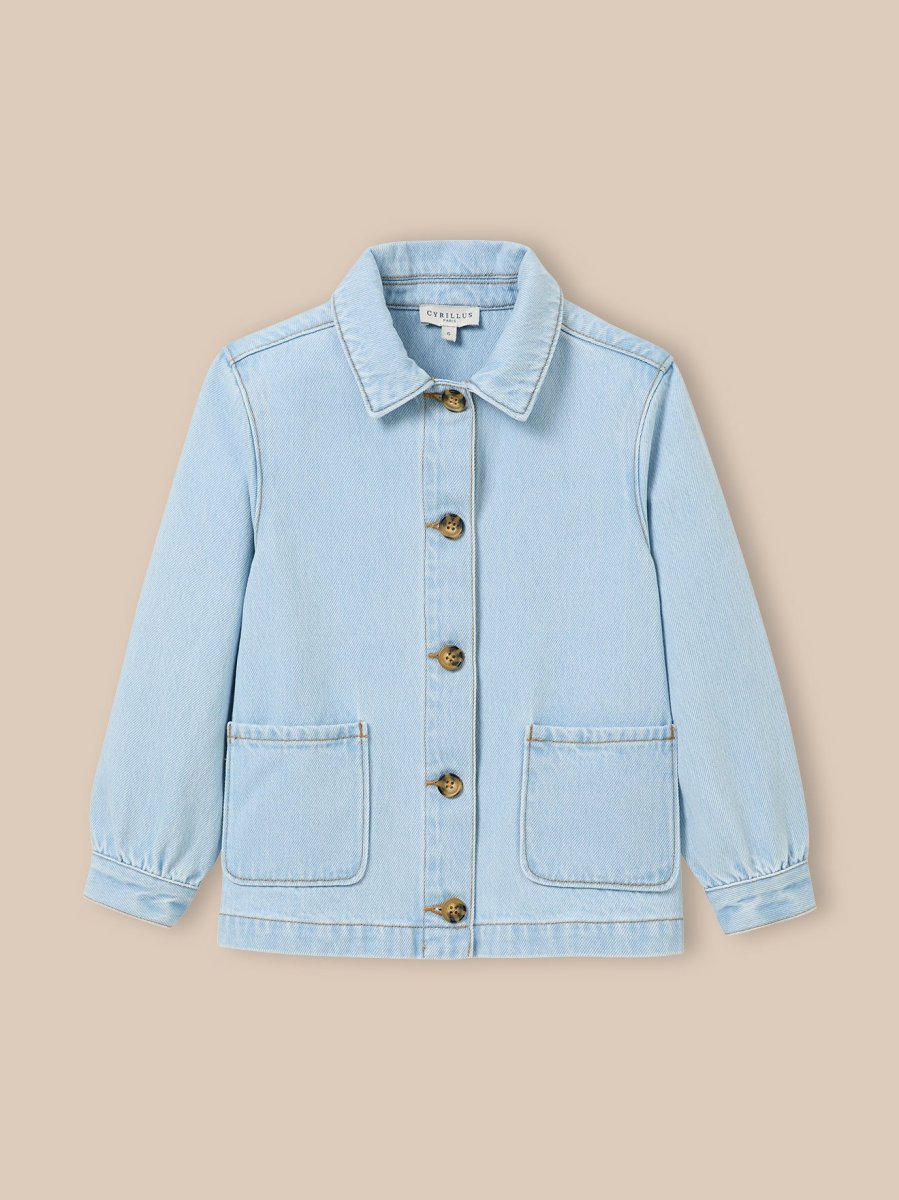 Veste worker Fille en denim – Image 9