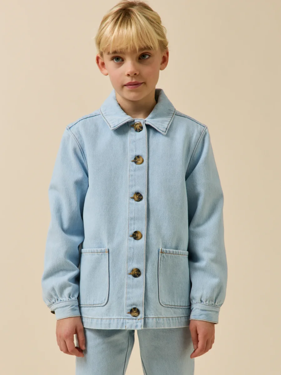Veste worker Fille en denim – Image 3
