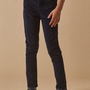 Slim en velours Fille