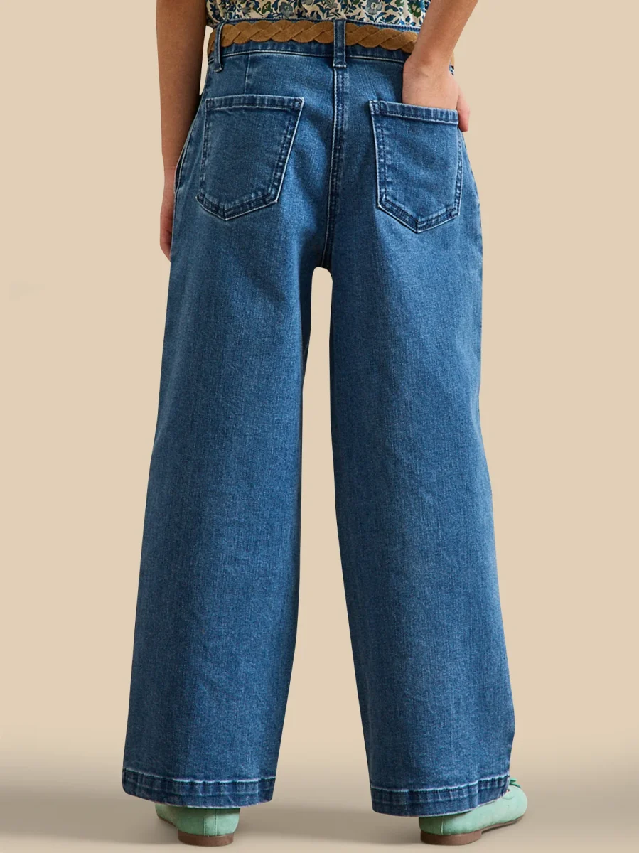 Pantalon large en denim - Collection Junior – Image 3
