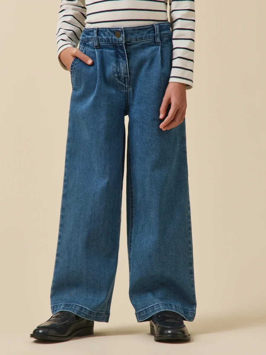Pantalon large en denim - Collection Junior – Image 2