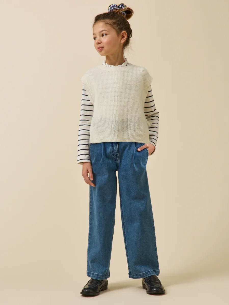 Pantalon large en denim - Collection Junior – Image 7