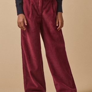 Pantalon flare en velours Fille