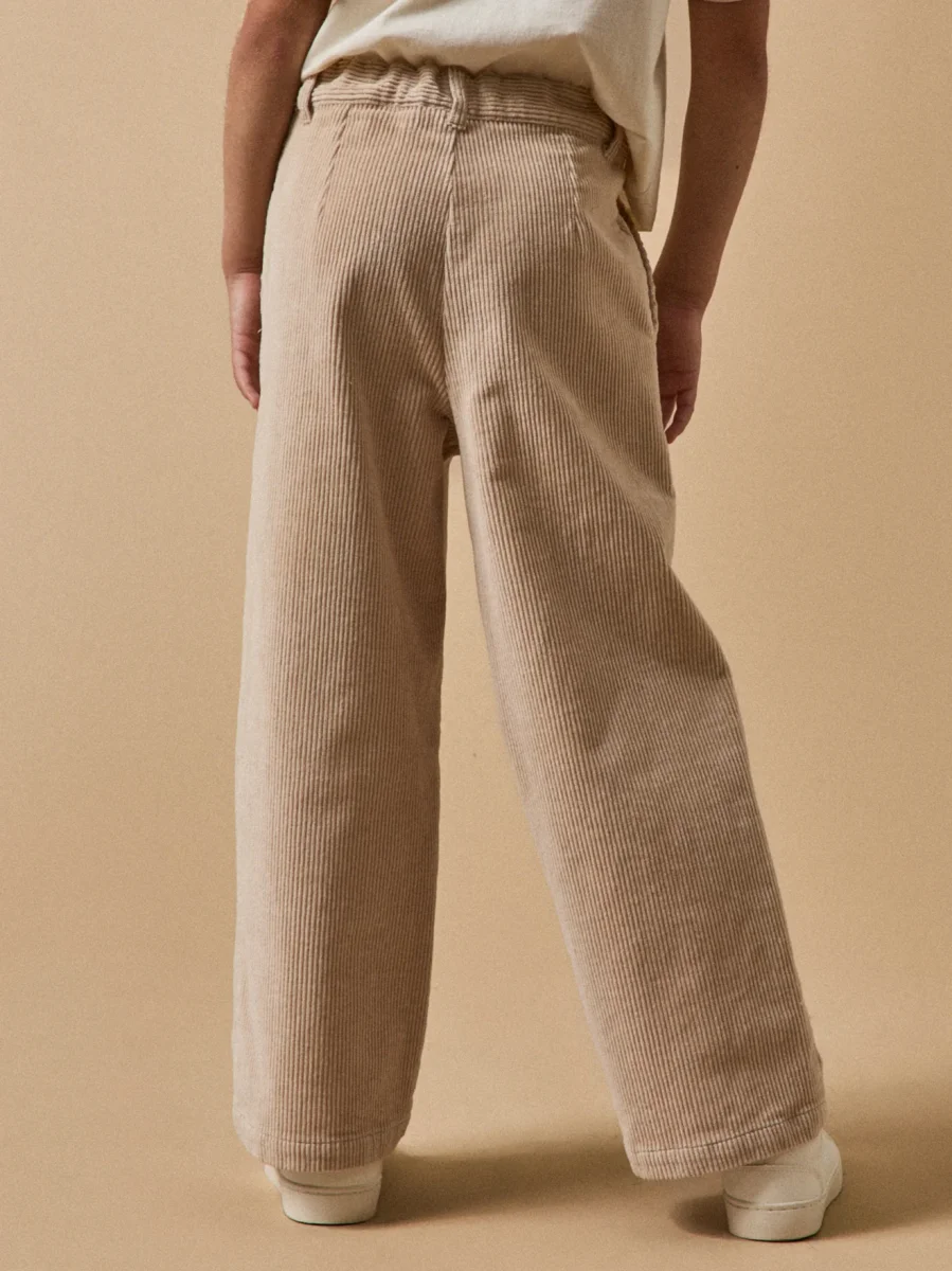 Pantalon flare en velours Fille – Image 4