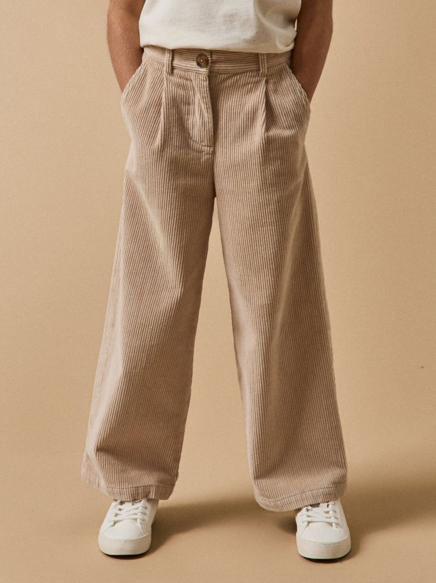 Pantalon flare en velours Fille – Image 2