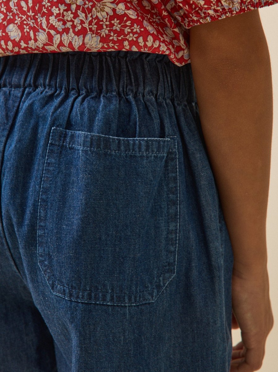 Pantalon large Fille en denim light – Image 5