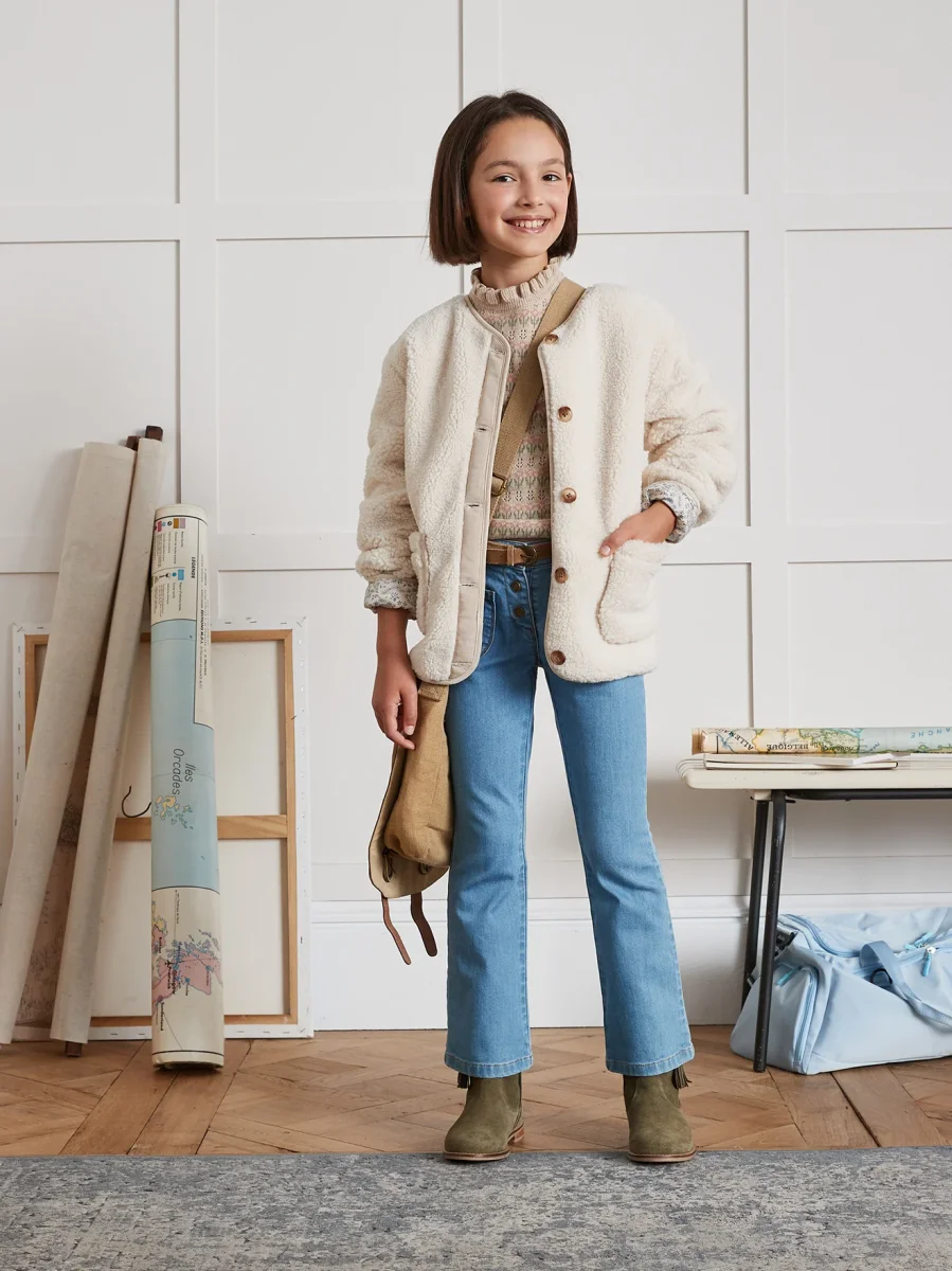 Pantalon flare Fille en denim – Image 6