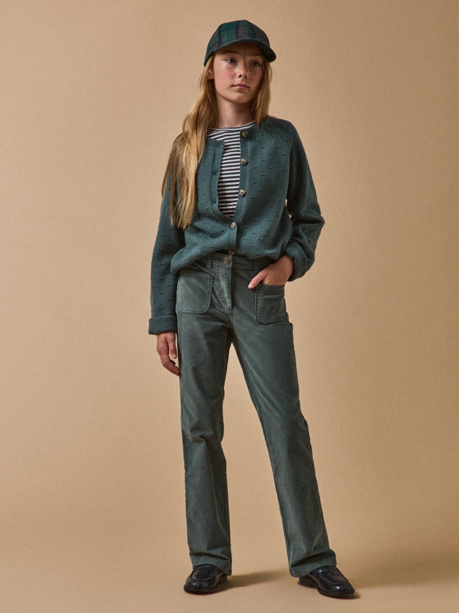 Pantalon flare Fille en velours – Image 7