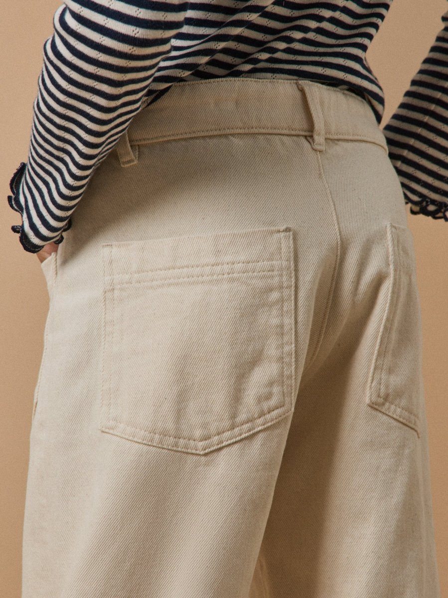 Pantalon droit Fille en denim – Image 5