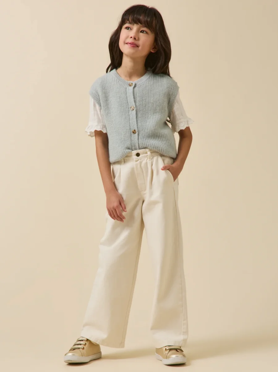 Pantalon droit Fille en denim – Image 7