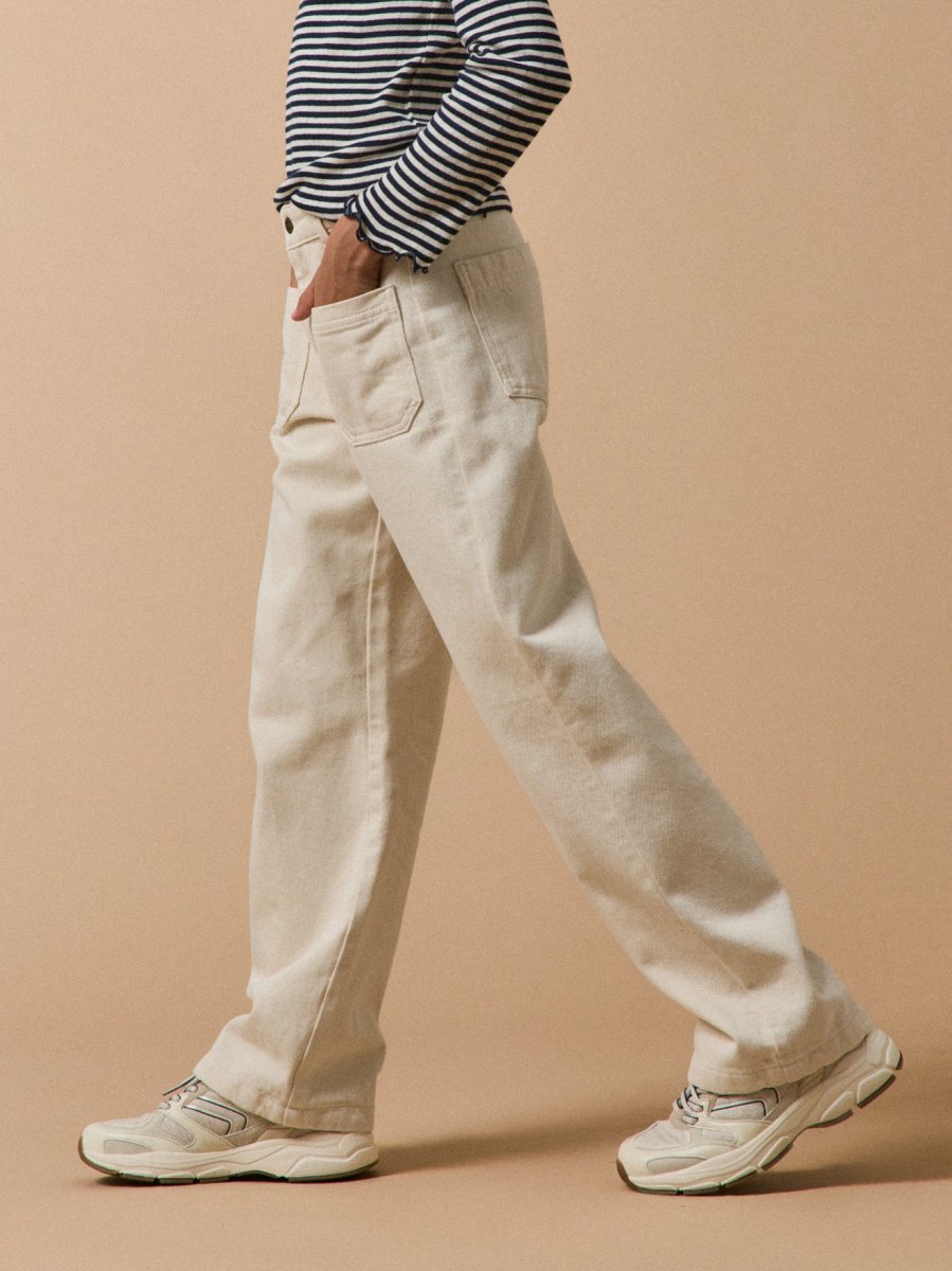 Pantalon droit Fille en denim – Image 6