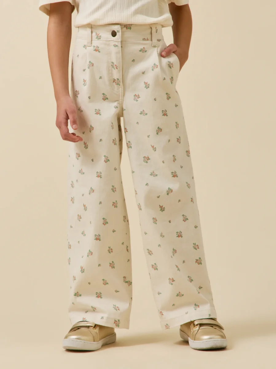 Pantalon large imprimé Fille