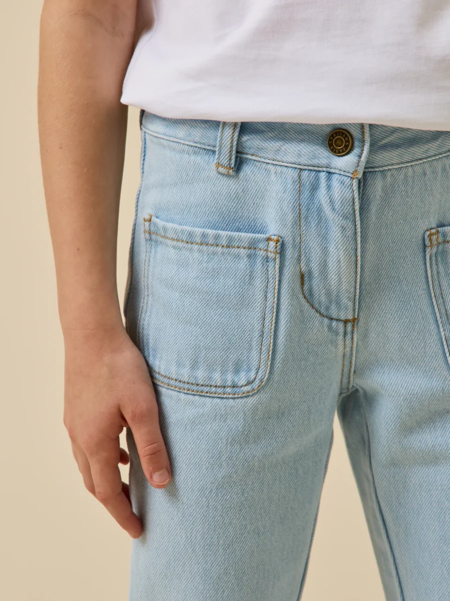 Pantalon flare Fille en denim – Image 4