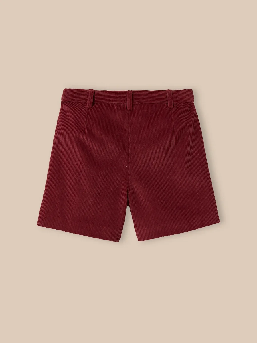 Short velours taille haute Fille – Image 3