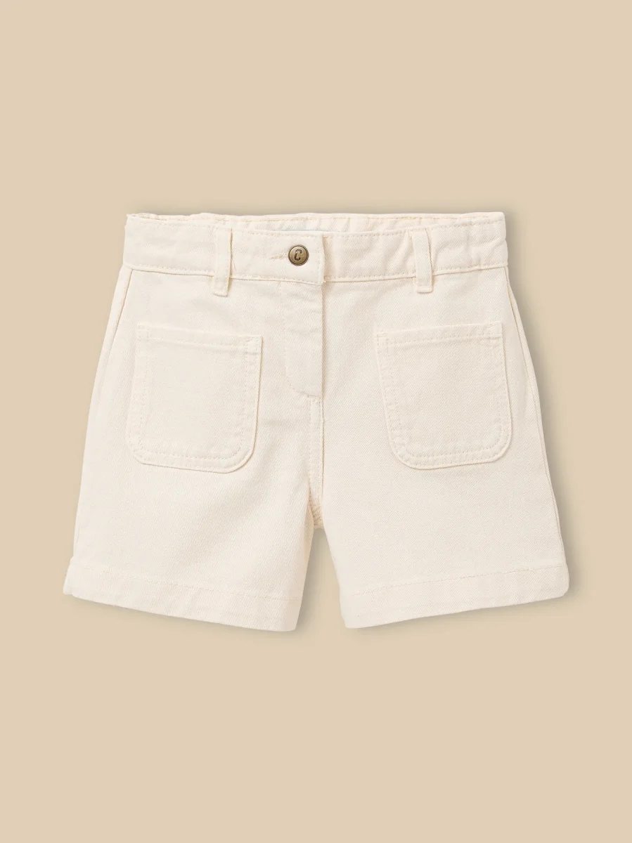 Short Fille denim couleur – Image 7