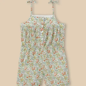 Combishort Fille tissu Liberty Harriet