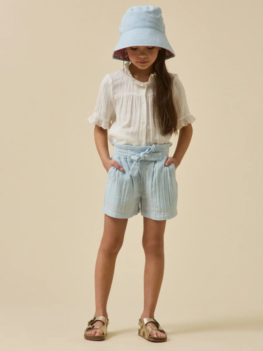 Short Fille en gaze de coton - Collection Junior – Image 6