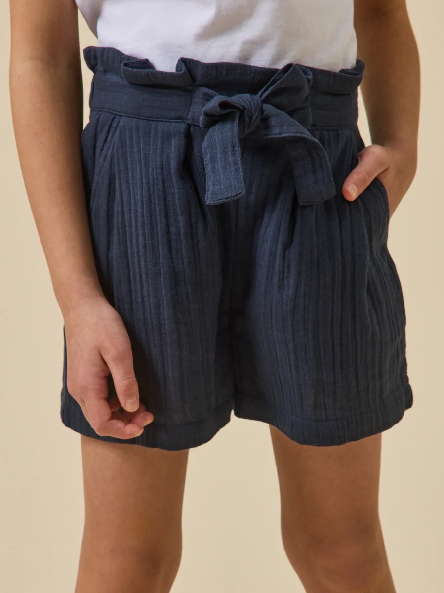 Short Fille en gaze de coton - Collection Junior – Image 3