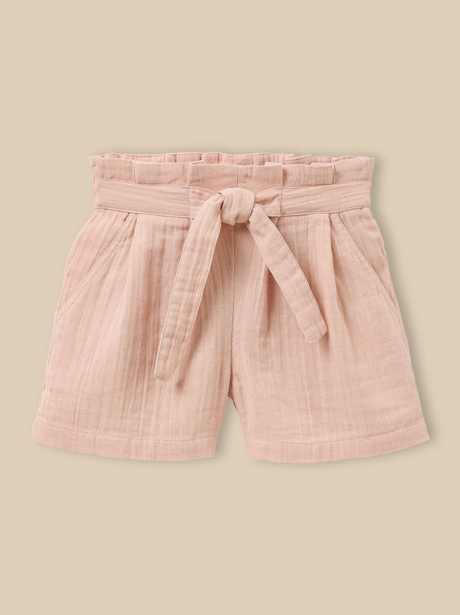 Short Fille en gaze de coton - Collection Junior