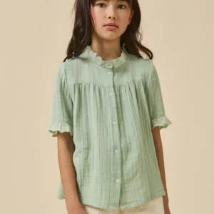 Chemise Fille en gaze - Coton biologique