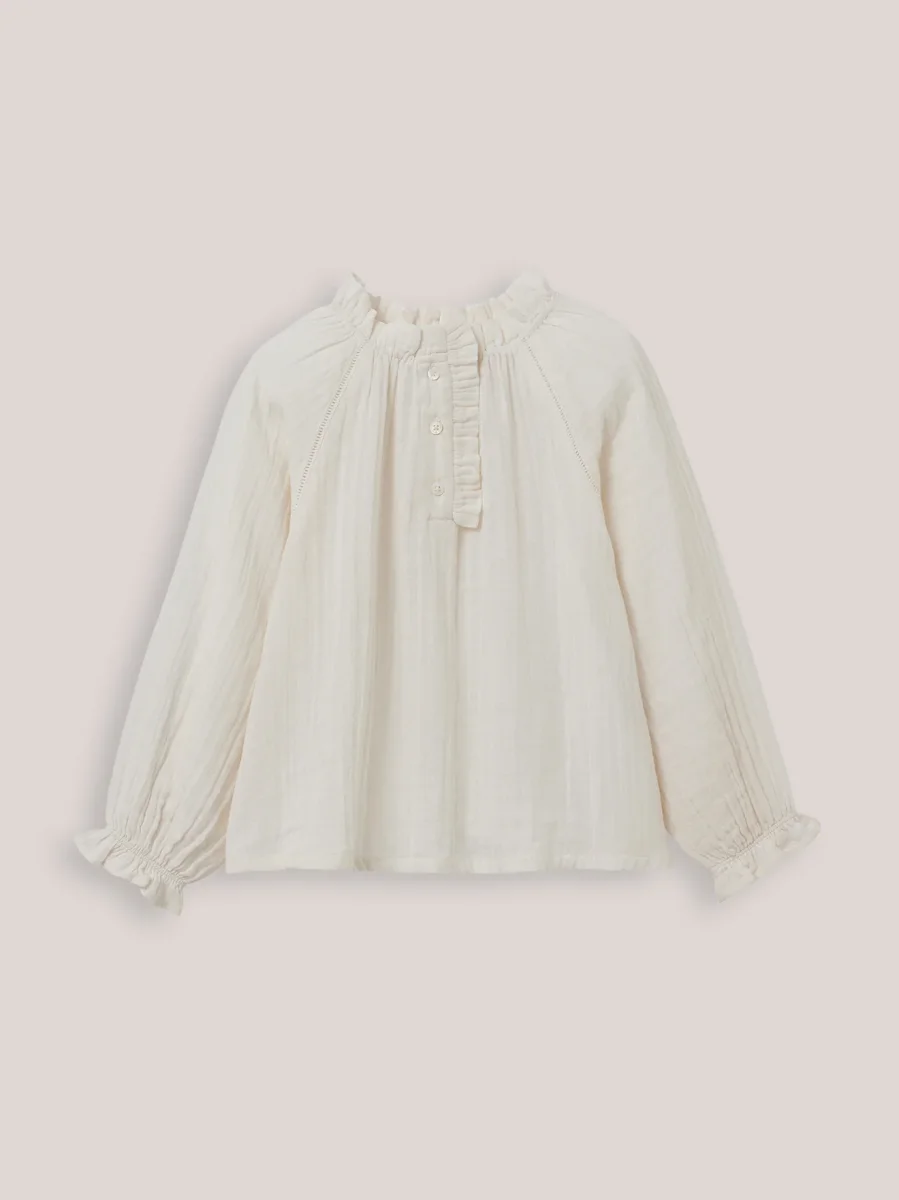 Blouse Fille en gaze de coton – Image 8