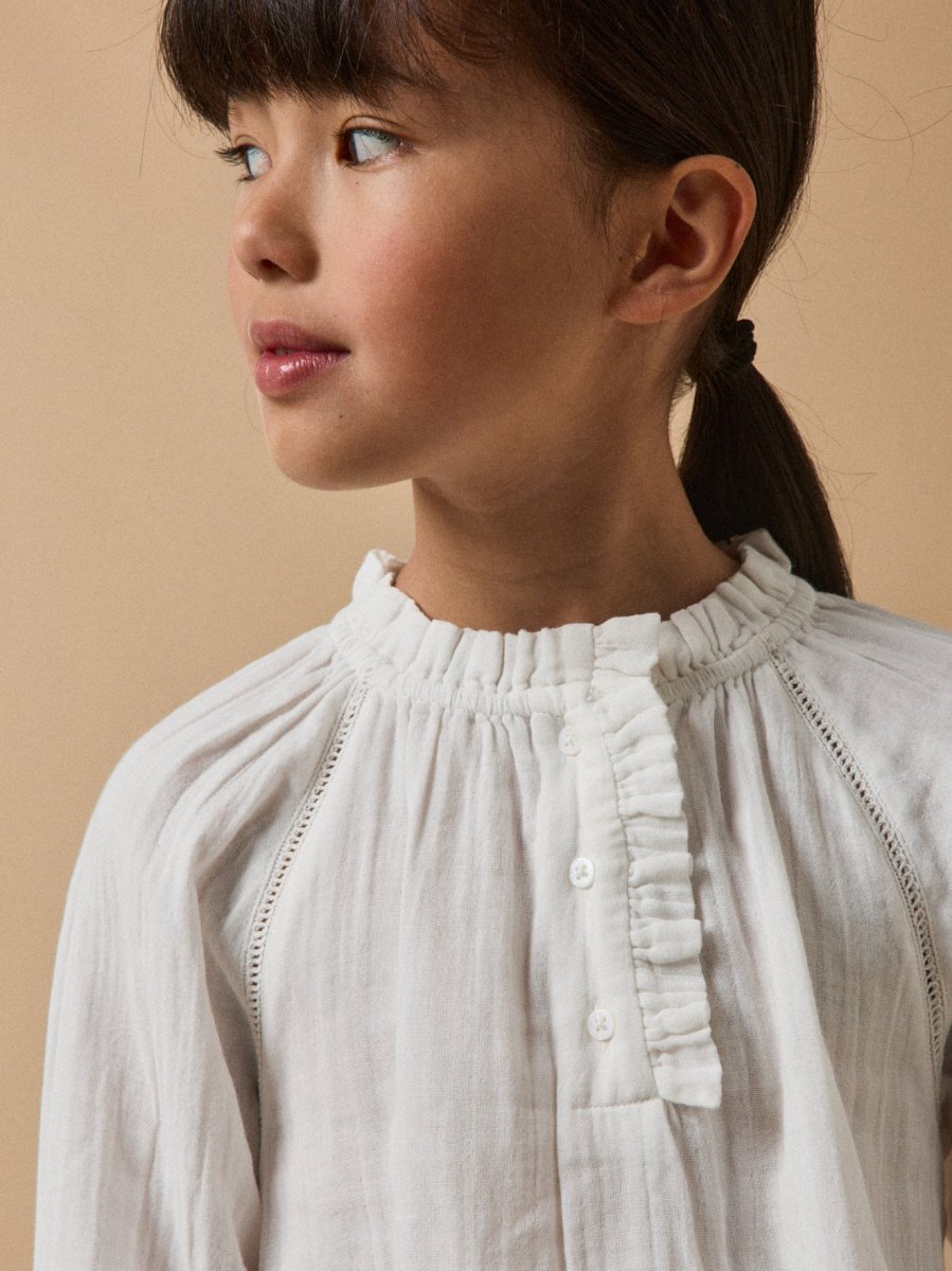 Blouse Fille en gaze de coton – Image 4