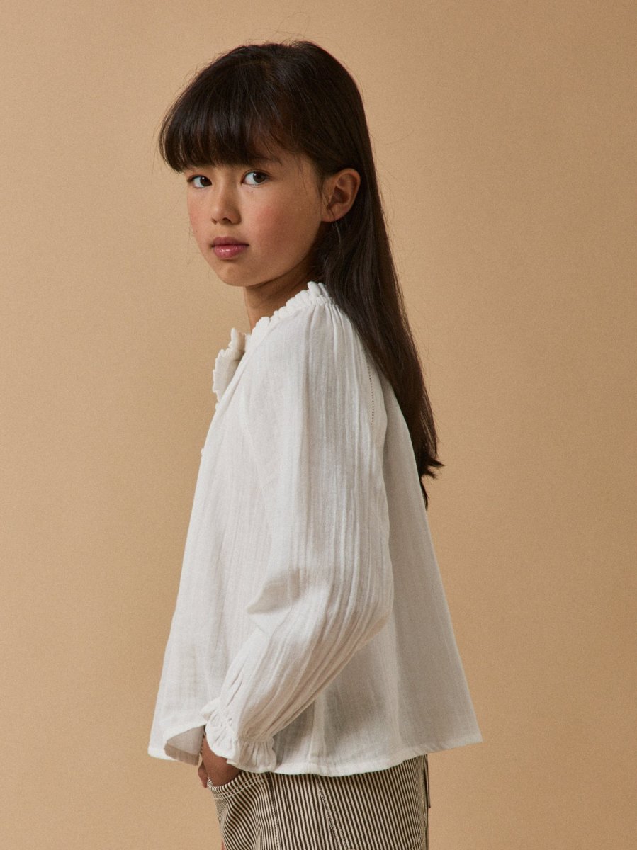 Blouse Fille en gaze de coton – Image 6