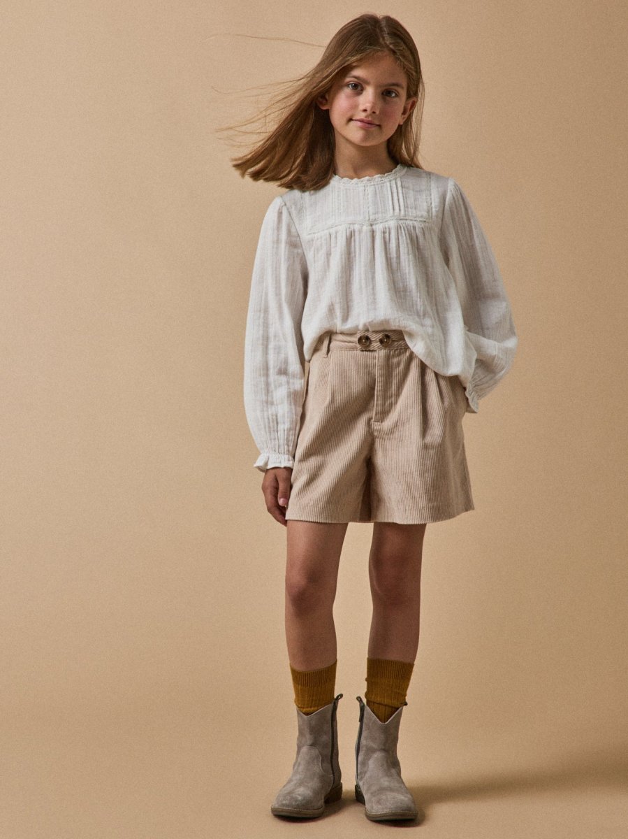 Chemise trousseau Fille gaze de coton – Image 6