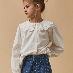 Blouse Fille maxi col