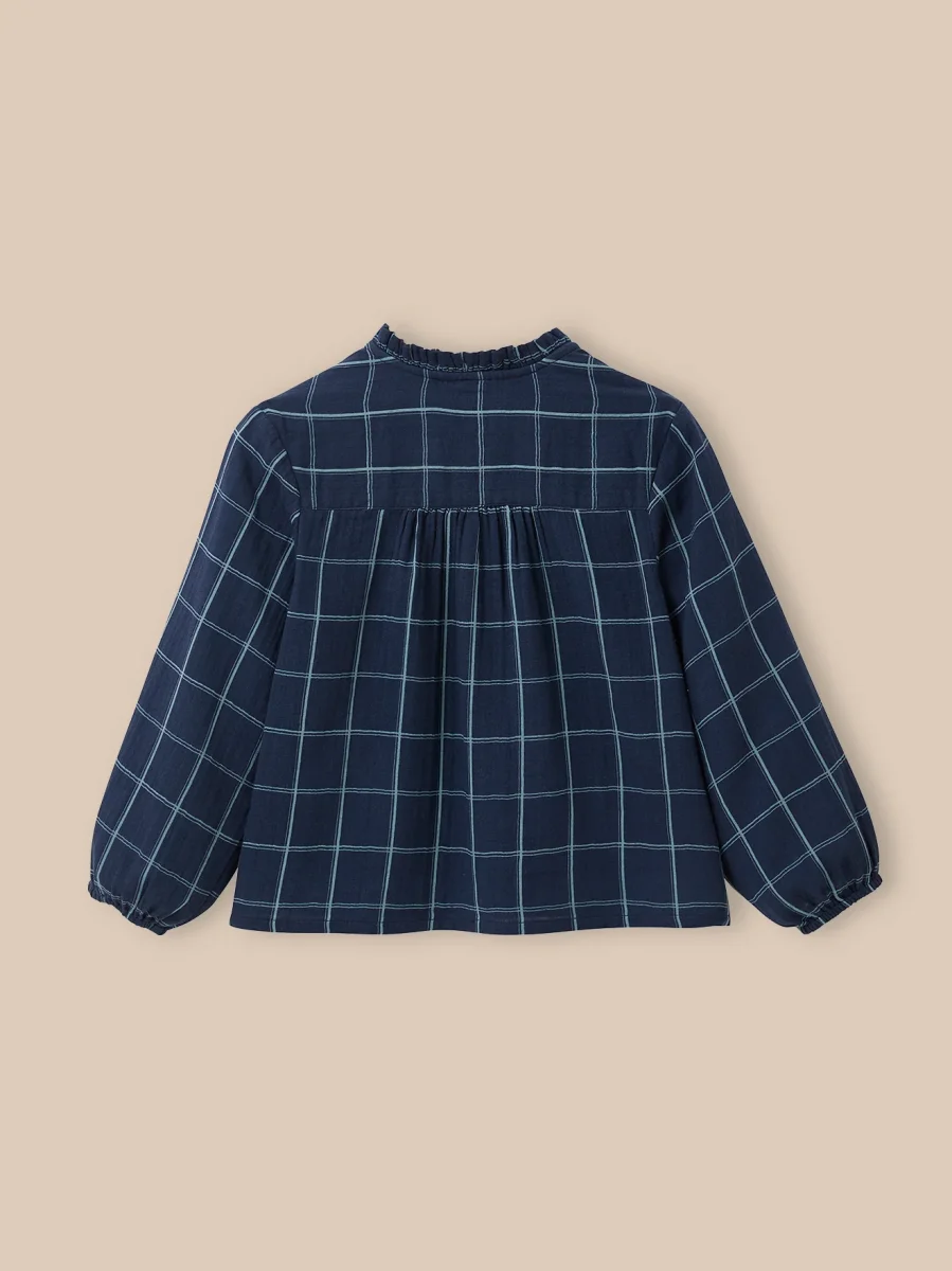 Blouse en gaze de coton Fille – Image 7
